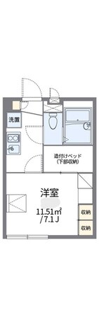 レオパレス北野の物件間取画像